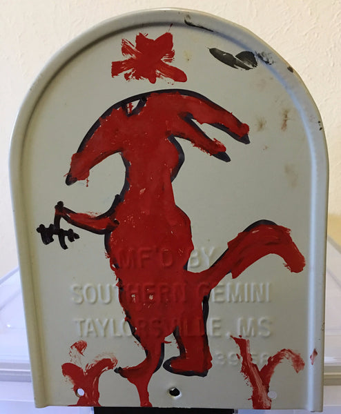R. A. Miller Painting "Mail Box" #1 Metal - Traditional Art Limited