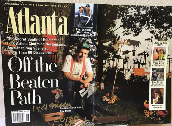 R. A. Miller on Atlanta Magazine Cover